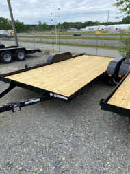 New 2026 Triple Crown Trailers 16ft car hauler Flatbed Trailer