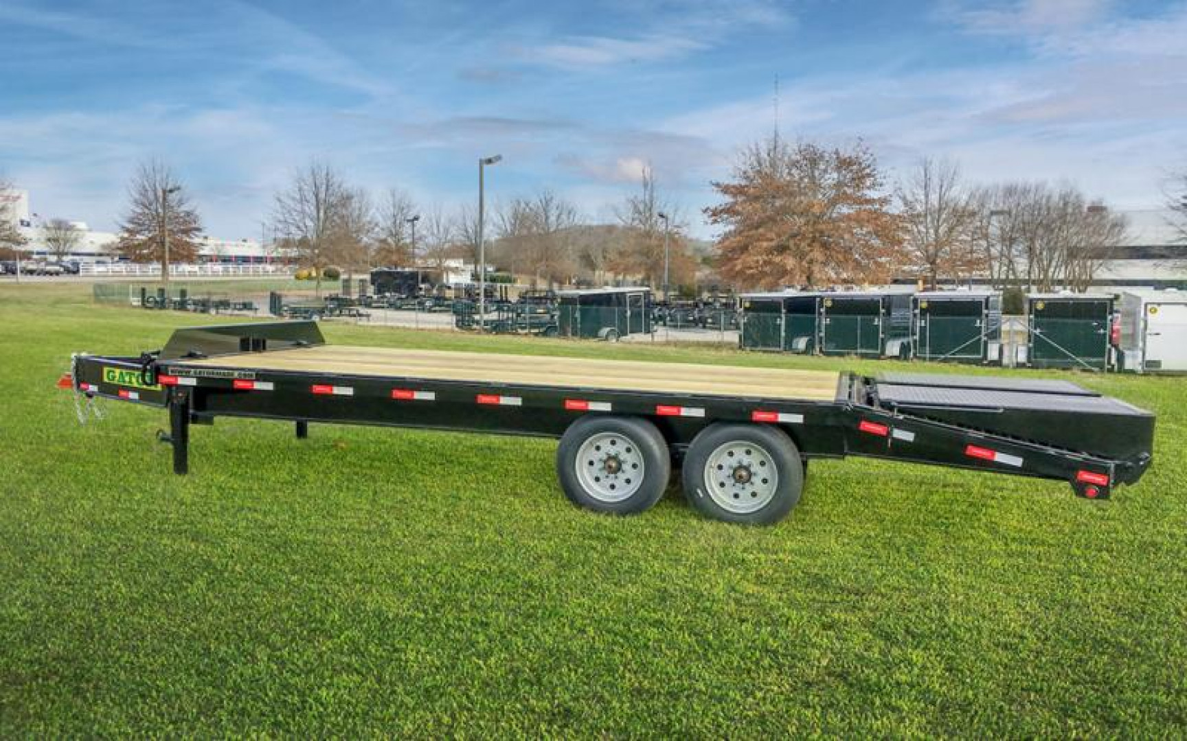 New 2025 GATORMADE TRAILERS Pintle Trailer Tandem Axle 16k GVWR Deckover Trailer