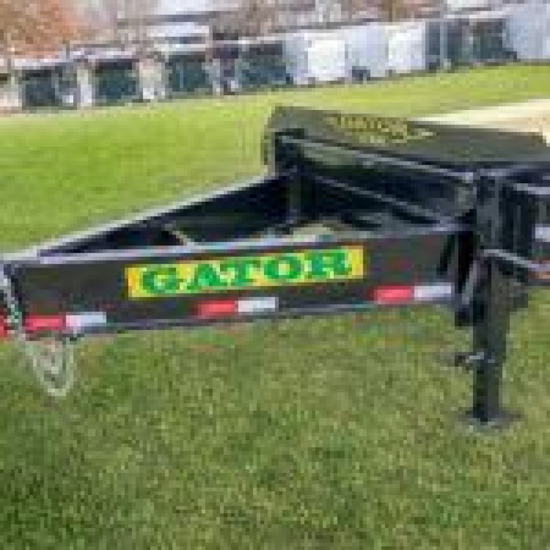 New 2025 GATORMADE TRAILERS Pintle Trailer Tandem Axle 16k GVWR Deckover Trailer