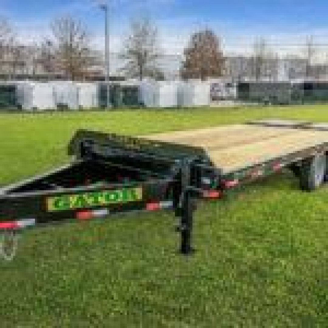 New 2025 GATORMADE TRAILERS Pintle Trailer Tandem Axle 16k GVWR Deckover Trailer