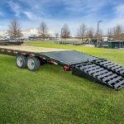 New 2025 GATORMADE TRAILERS Pintle Trailer Tandem Axle 16k GVWR Deckover Trailer