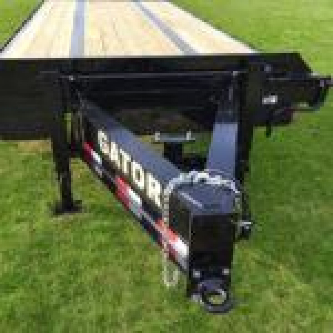 New 2025 GATORMADE TRAILERS Pintle Hitch Equipment Trailer 22k GVWR (Wide Ramps) Deckover Trailer