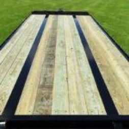 New 2025 GATORMADE TRAILERS Pintle Hitch Equipment Trailer 22k GVWR (Wide Ramps) Deckover Trailer