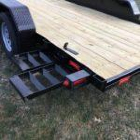 New 2026 Gatormade Trailers Flatbed Car Hauler Trailer (Slide In Ramps) Flatbed Trailer