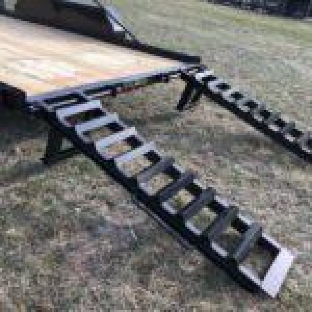 New 2026 Gatormade Trailers Flatbed Car Hauler Trailer (Stand Up Ramps) Flatbed Trailer