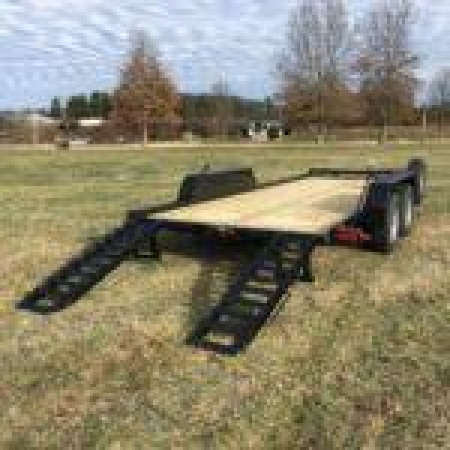 New 2026 Gatormade Trailers Flatbed Car Hauler Trailer (Stand Up Ramps) Flatbed Trailer