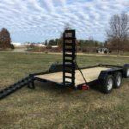 New 2026 Gatormade Trailers Flatbed Car Hauler Trailer (Stand Up Ramps) Flatbed Trailer