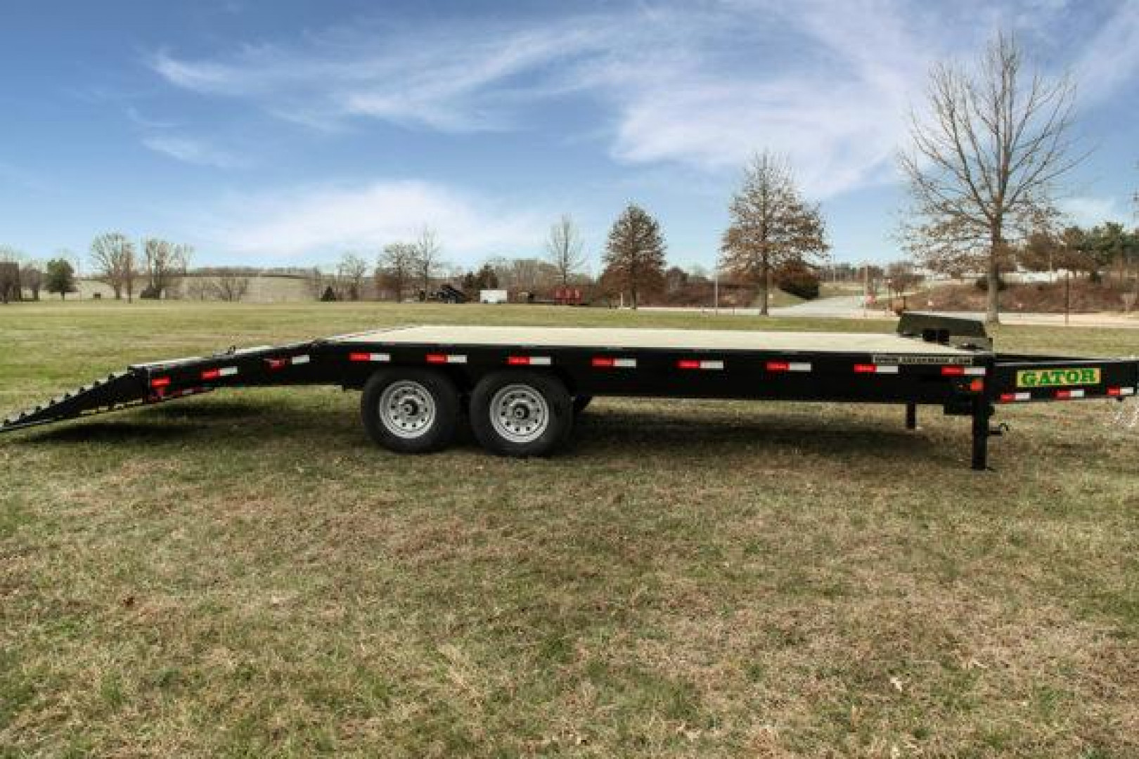 New 2025 GATORMADE TRAILERS Pintle Trailer Tandem Axle 14k GVWR Deckover Trailer-25'