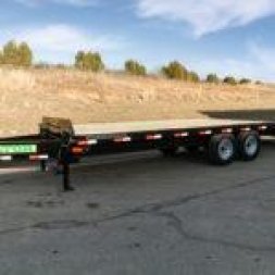 New 2025 GATORMADE TRAILERS Pintle Trailer Tandem Axle 14k GVWR Deckover Trailer-25'