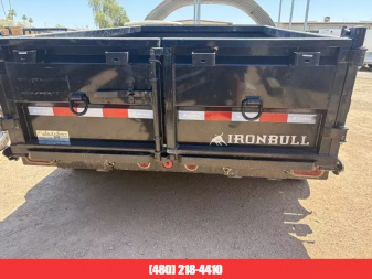 Used 2023 Iron Bull 10x6 Ironbull Tandem Axle Dump, 10K GVWR , 24" Sides Other Trailer