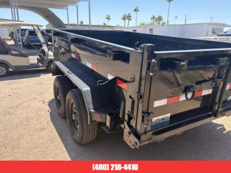 Used 2023 Iron Bull 10x6 Ironbull Tandem Axle Dump, 10K GVWR , 24" Sides Other Trailer