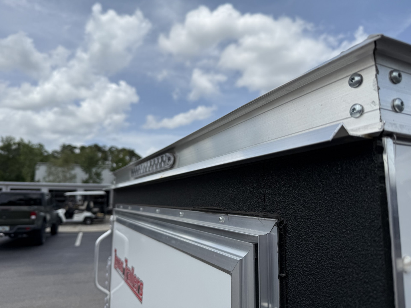 New TX4X6SA TEXAS TRAILERS 4' X 6' CARGO / ENCLOSED TRAILER W/ REAR SINGLE SWING DOOR