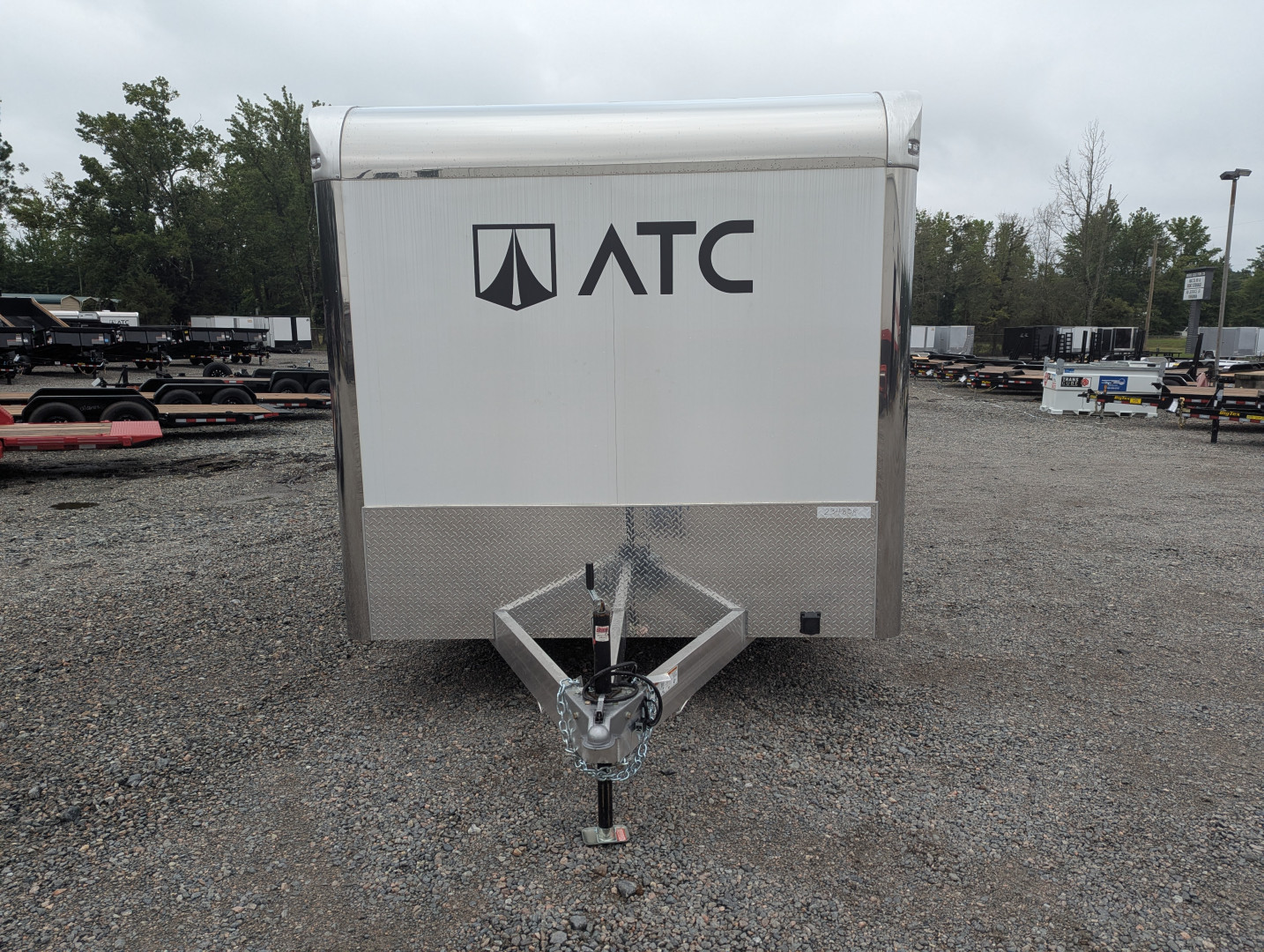 New 2025 ATC Rom 8.5x24 10K Aluminum Car Trailer