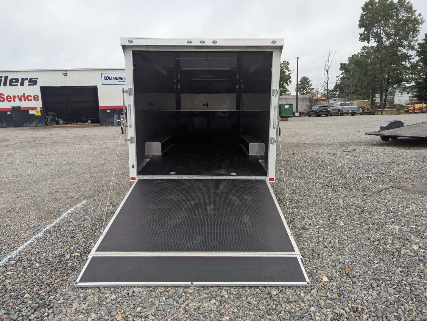 New 2025 ATC Rom 8.5x24 10K Aluminum Car Trailer