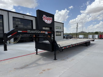 *USED* 2025 RawMaxx 102"x40' GN Flatbed Trailer