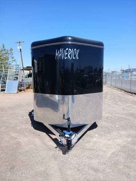 New 2025 Maverick Trailers 2H HS BP BLACK Horse Trailer