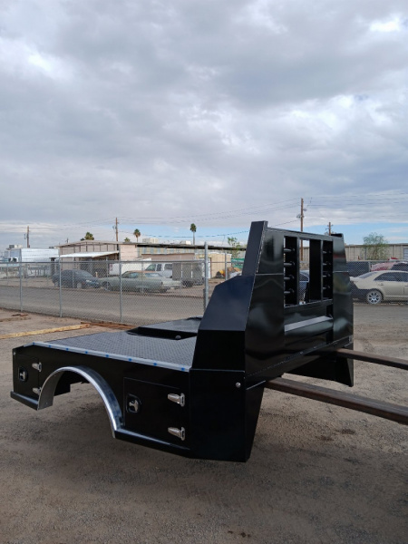 New 2026 Iron Ox TROUGH BED 4 BOX SKIRTED Truck Bed