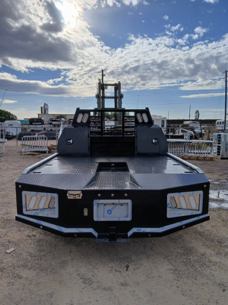 New 2026 Iron Ox TROUGH BED 4 BOX SKIRTED Truck Bed