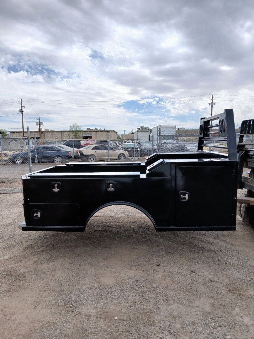 New 2026 Iron Ox 8 BOX CAB AND CHASSIS 60" CA Truck Bed