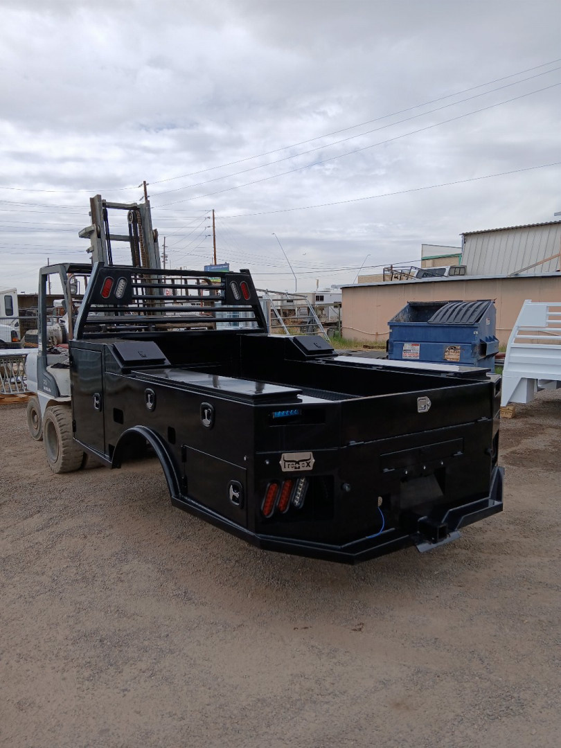 New 2026 Iron Ox 8 BOX CAB AND CHASSIS 60" CA Truck Bed