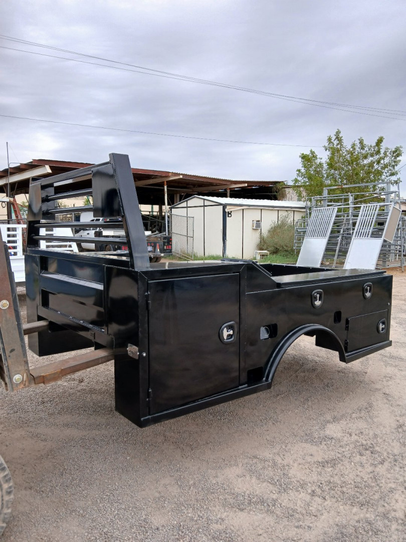 New 2026 Iron Ox 8 BOX CAB AND CHASSIS 60" CA Truck Bed