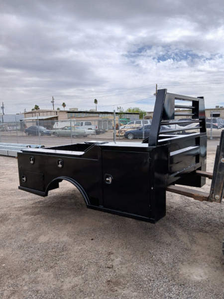 New 2026 Iron Ox 8 BOX CAB AND CHASSIS 60" CA Truck Bed