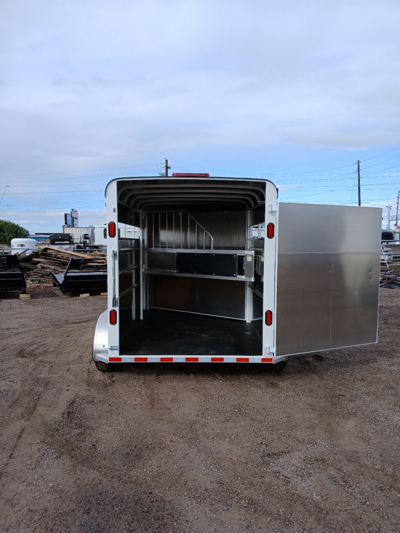 New 2025 MAVERICK TRAILERS 2H BP 13' Horse Trailer
