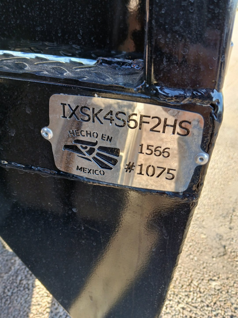 New 2025 IRON OX 4 BOX SKIRTED Truck Bed