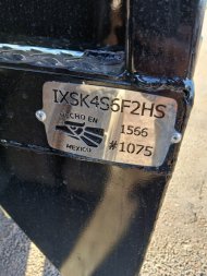 New 2025 IRON OX 4 BOX SKIRTED Truck Bed