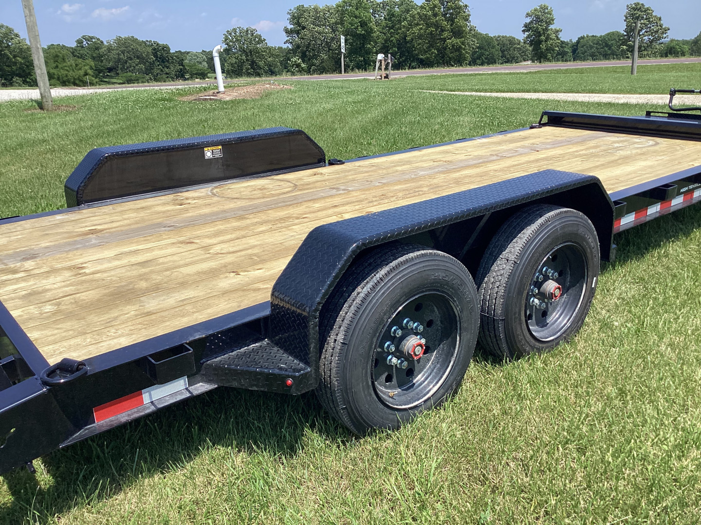 New 2025 H&H Trailers 82X17+3 Topline I-Beam Equipment Trailer, 17.6K