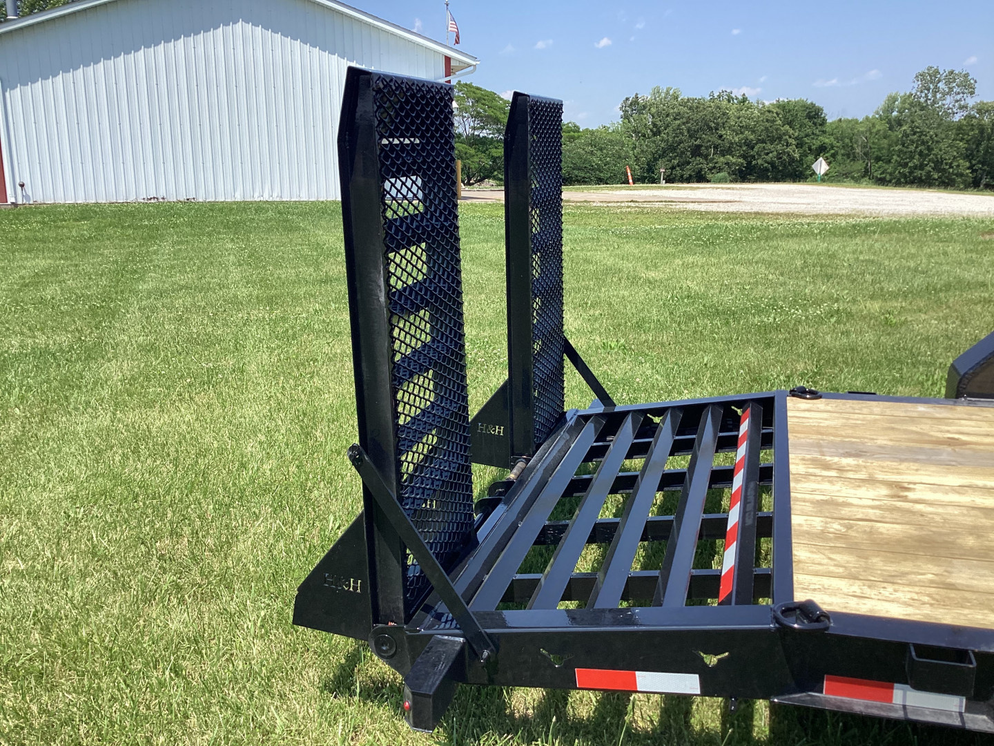 New 2025 H&H Trailers 82X17+3 Topline I-Beam Equipment Trailer, 17.6K