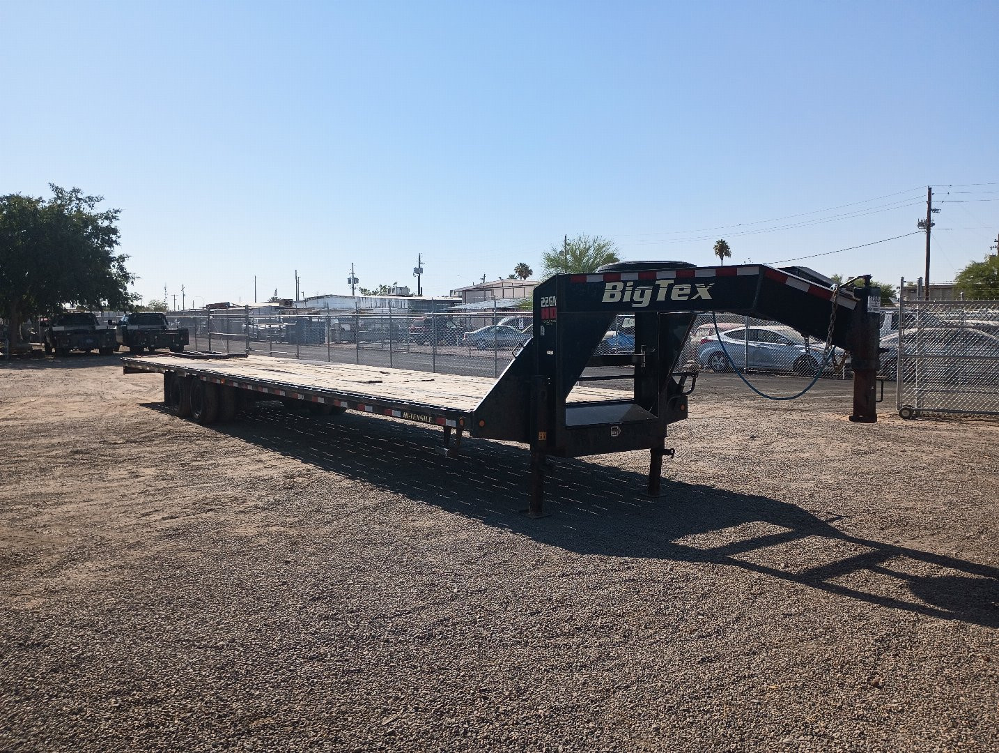 Used 2019 Big Tex Trailers FLATBED Deckover Trailer