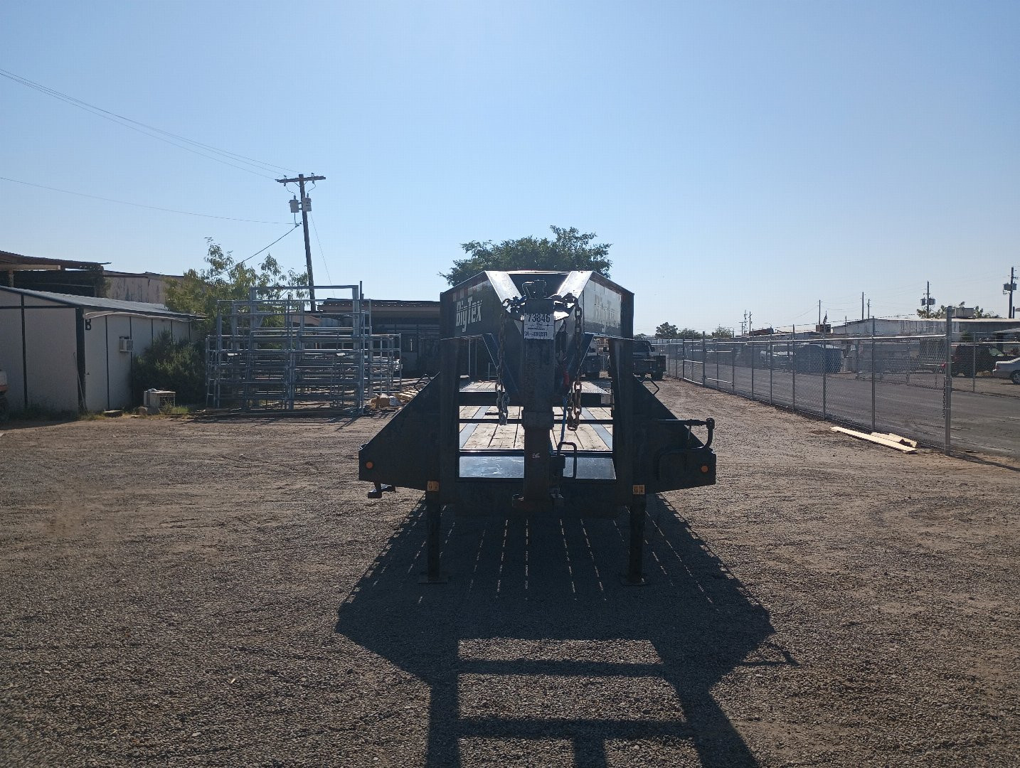 Used 2019 Big Tex Trailers FLATBED Deckover Trailer