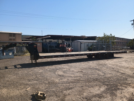 Used 2019 Big Tex Trailers FLATBED Deckover Trailer