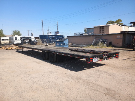 Used 2019 Big Tex Trailers FLATBED Deckover Trailer