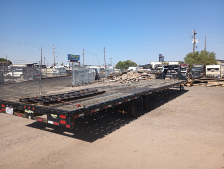 Used 2019 Big Tex Trailers FLATBED Deckover Trailer