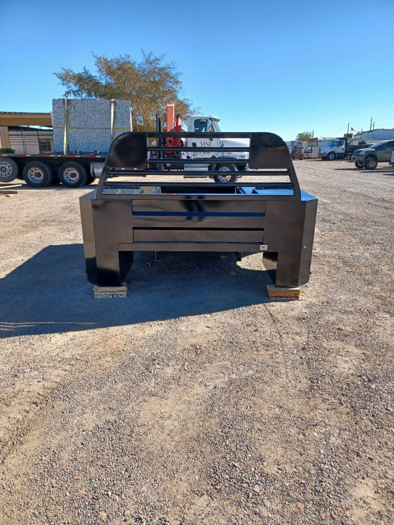 New 2025 IRON OX 8 BOX CAB AND CHASSIS 60" CA Truck Bed