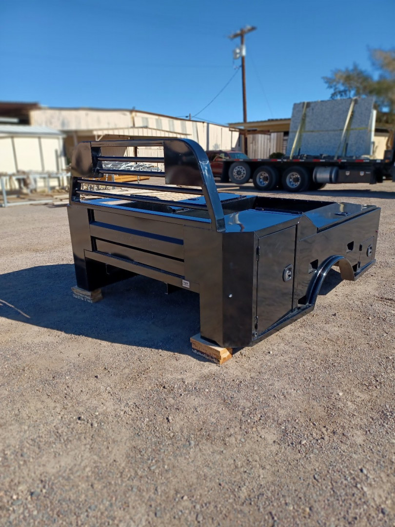 New 2025 IRON OX 8 BOX CAB AND CHASSIS 60" CA Truck Bed