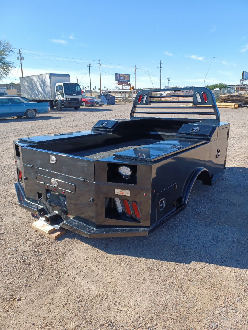 New 2025 IRON OX 8 BOX CAB AND CHASSIS 60" CA Truck Bed