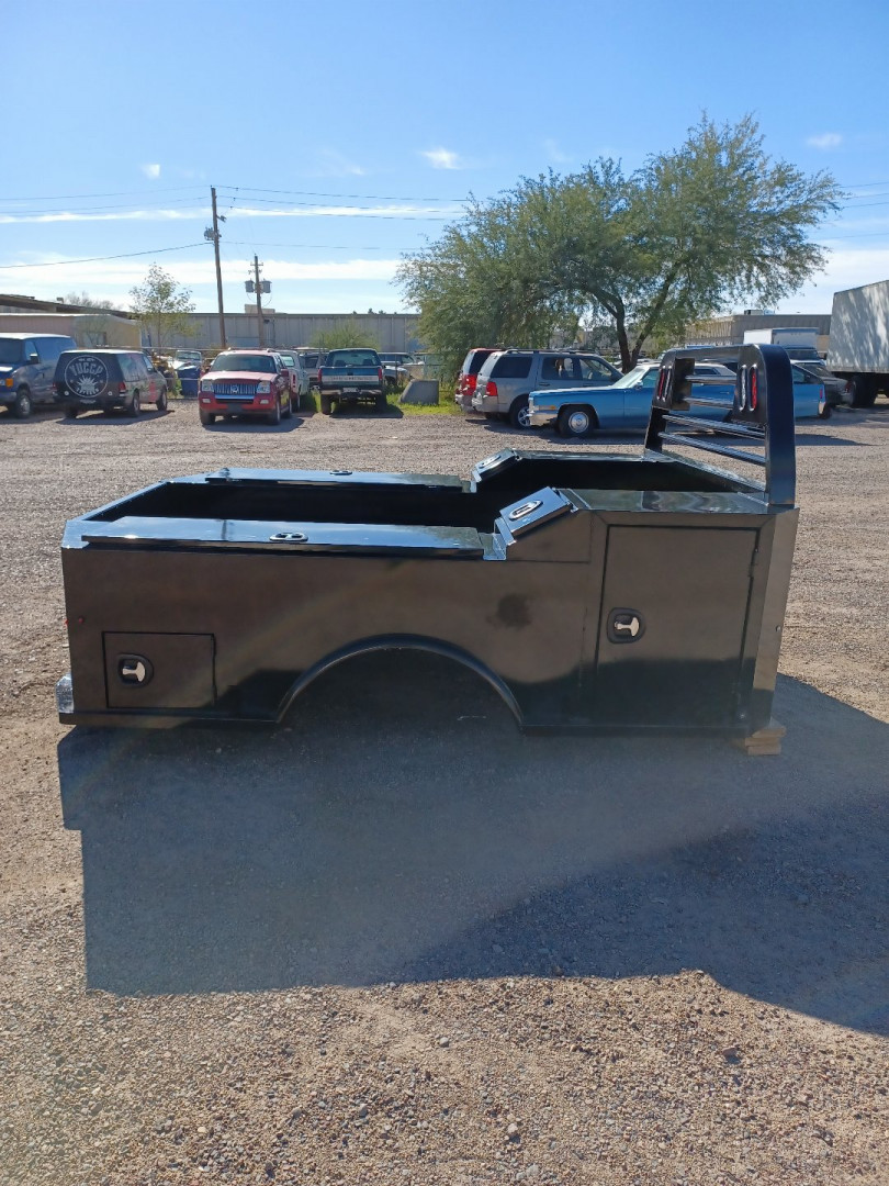 New 2025 IRON OX 8 BOX CAB AND CHASSIS 60" CA Truck Bed