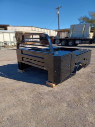 New 2025 IRON OX 8 BOX CAB AND CHASSIS 60" CA Truck Bed