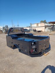 New 2025 IRON OX 8 BOX CAB AND CHASSIS 60" CA Truck Bed