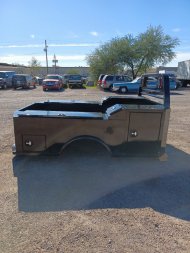 New 2025 IRON OX 8 BOX CAB AND CHASSIS 60" CA Truck Bed