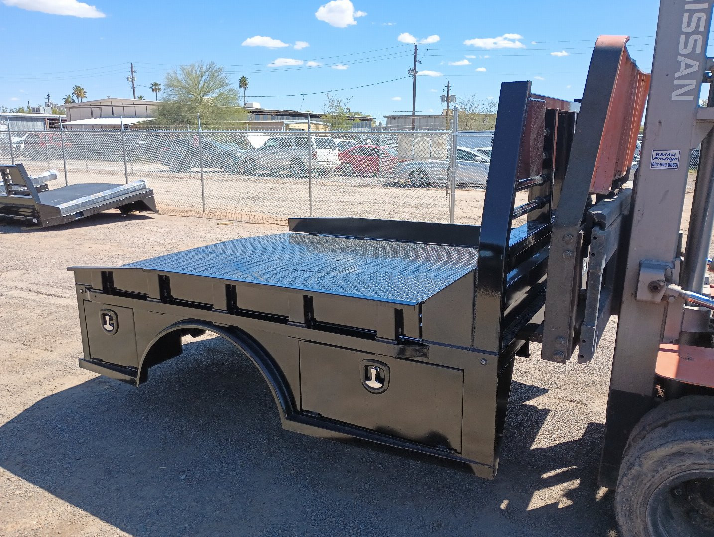 New 2025 IRON OX 4 BOX SKIRTED Truck Bed