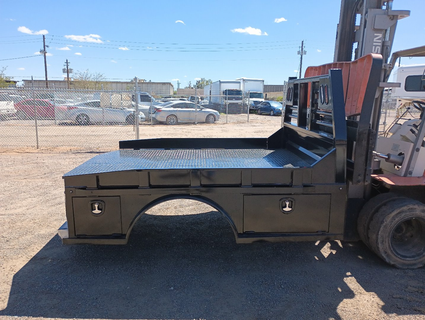 New 2025 IRON OX 4 BOX SKIRTED Truck Bed