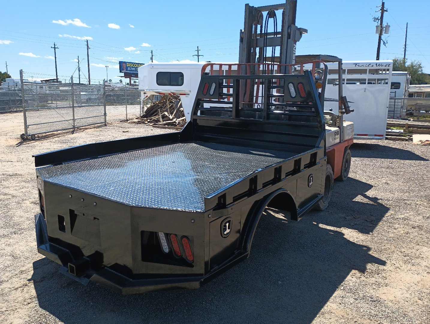 New 2025 IRON OX 4 BOX SKIRTED Truck Bed