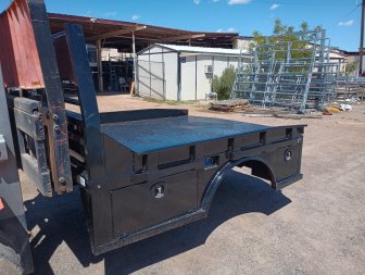New 2025 IRON OX 4 BOX SKIRTED Truck Bed