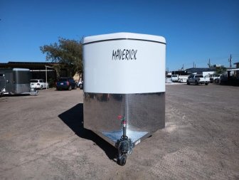New 2024 MAVERICK TRAILERS MAV LITE DELUXE 2H BP WB SZ Horse Trailer