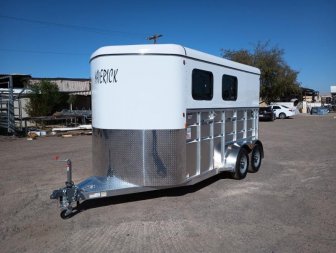 New 2024 MAVERICK TRAILERS MAV LITE DELUXE 2H BP WB SZ Horse Trailer