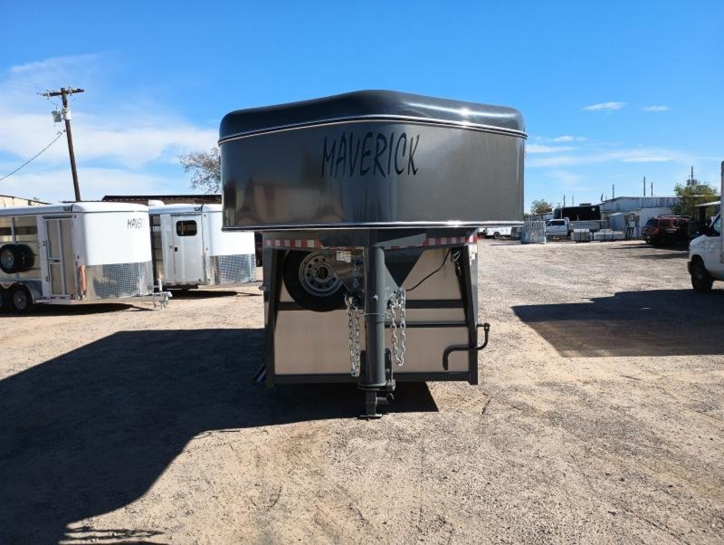 New 2024 MAVERICK TRAILERS MAVERICK 3H GOOSENECK Horse Trailer